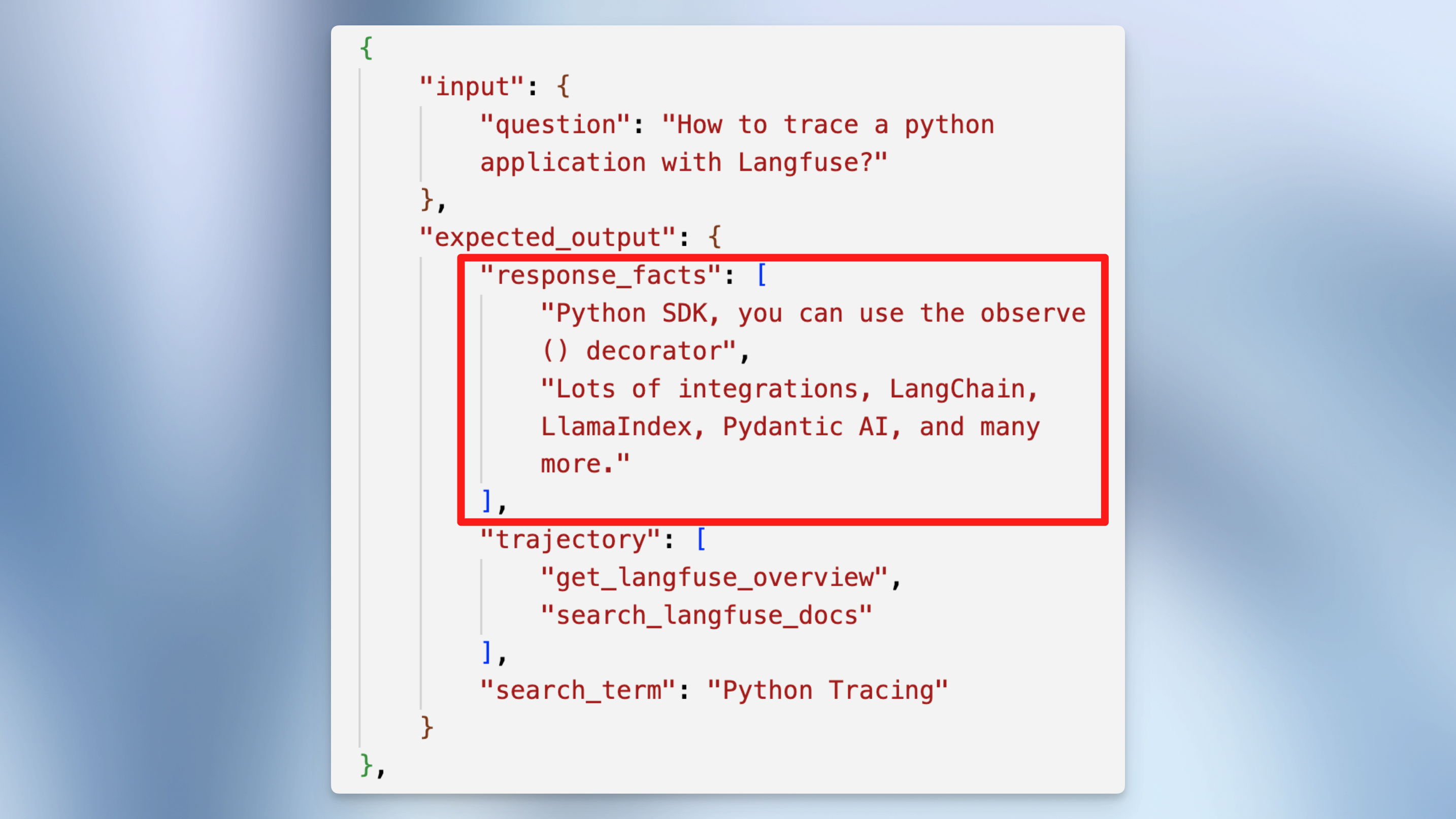 Final Response Evaluation