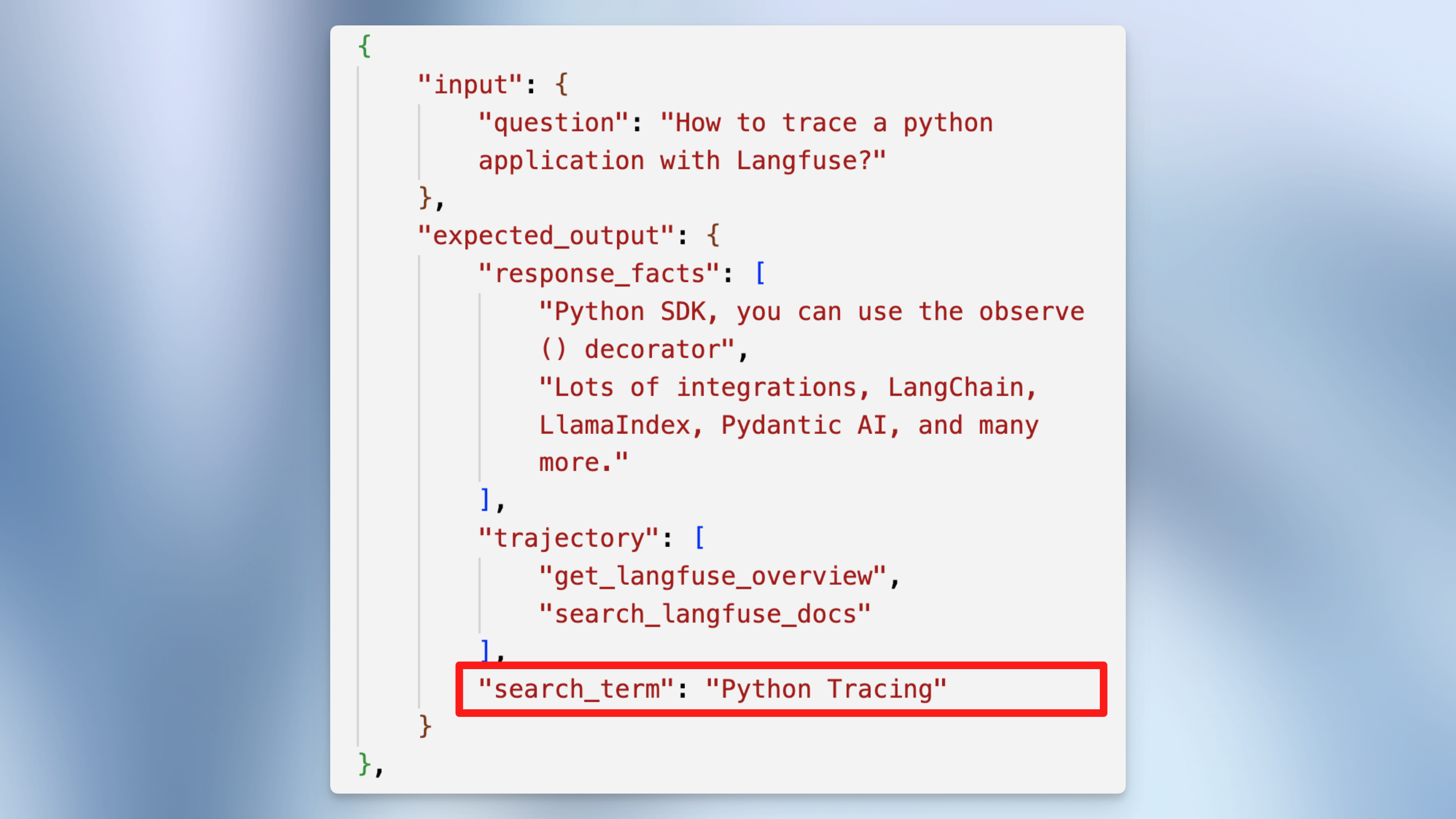 Trajectory Evaluation